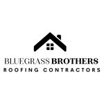 Bluegrass brothers roofing contractors Logo