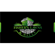 Fisher's Lawn & Walls Logo