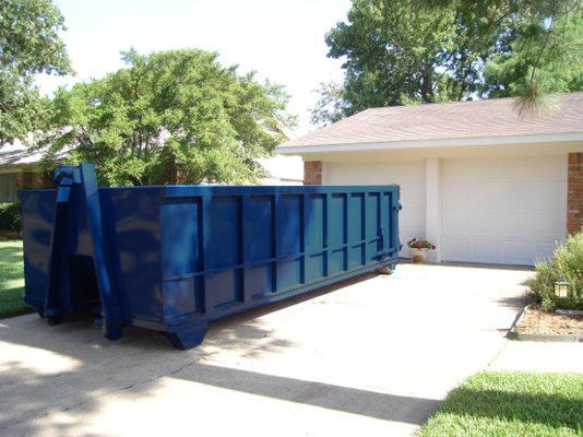Best placement for you dumpster rental is your driveway, you want to make sure you have the clearance for any one of these dumpster sizes,. Check dumpster dimensions for further details.