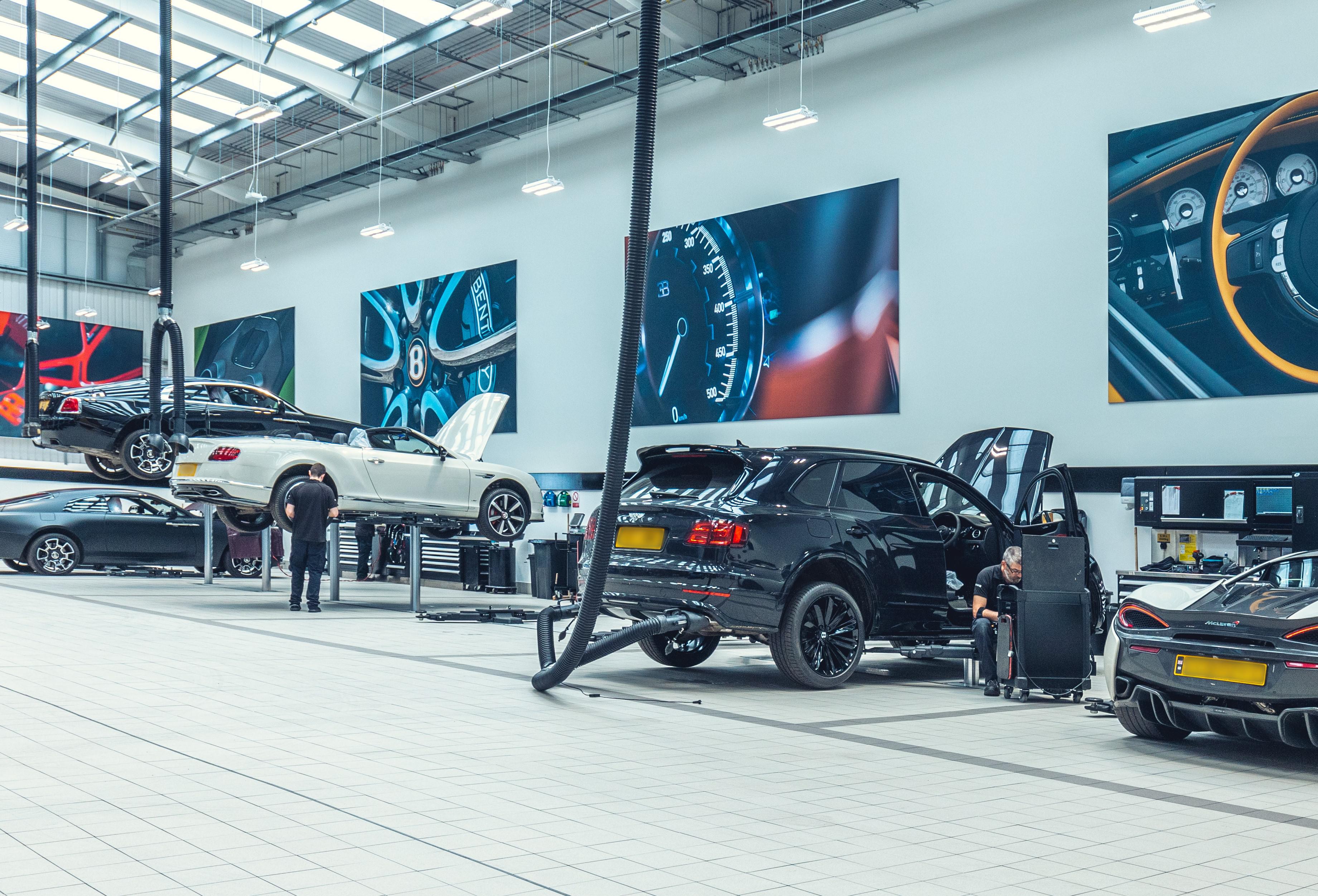 Images Sytner Specialist Manchester Aftersales Centre