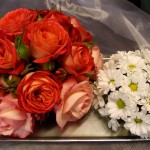 Hochzeit rote rosen sträuße - Blütenkorb München
