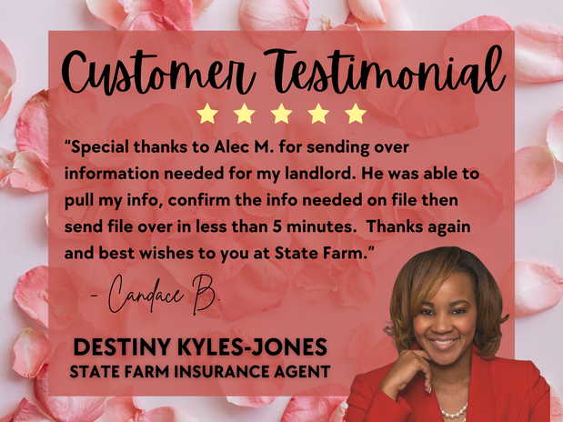 Images Destiny Kyles-Jones - State Farm Insurance Agent