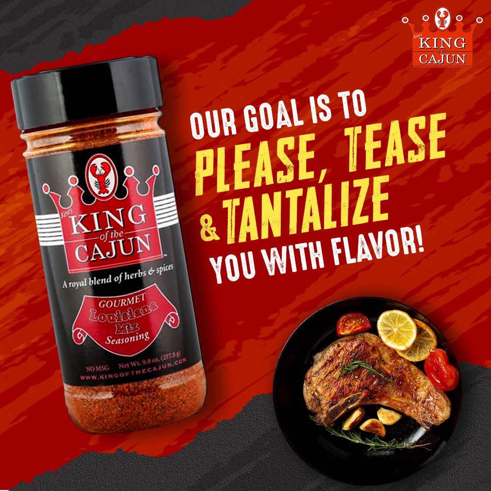 King Of The Cajun Gourmet Brand Seasoning Image