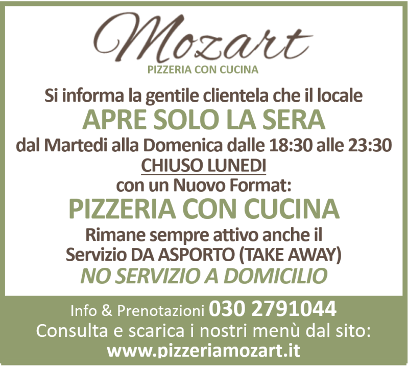 Mozart Pizzeria con Cucina