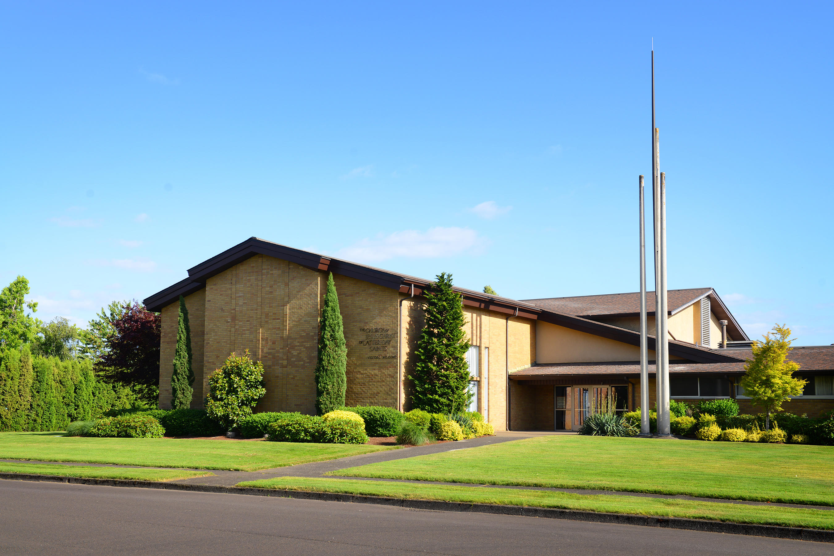 The Church of Jesus Christ of Latter-day Saints Church Building in Stayton, Oregon