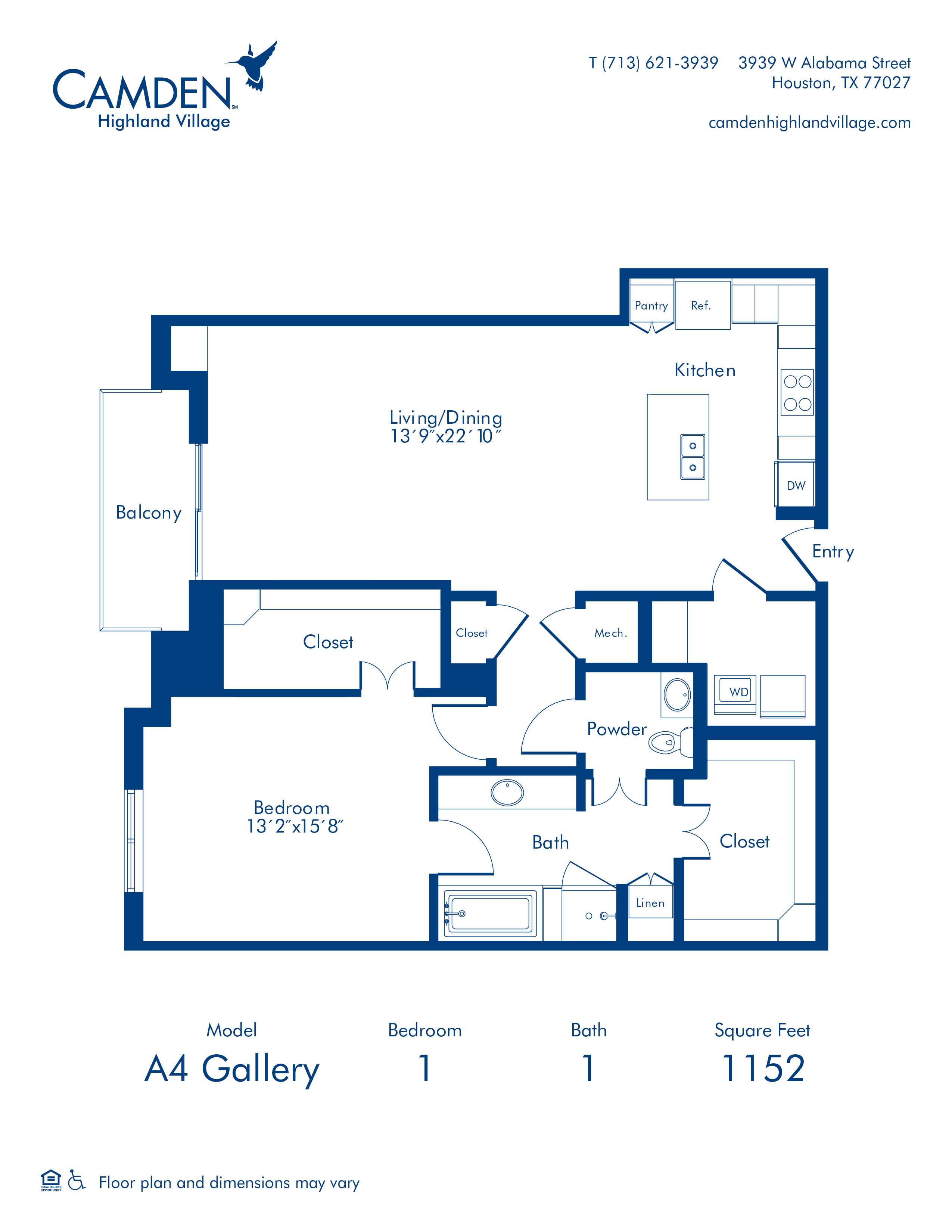 Camden Highland Village Apartments and Townhomes Photo