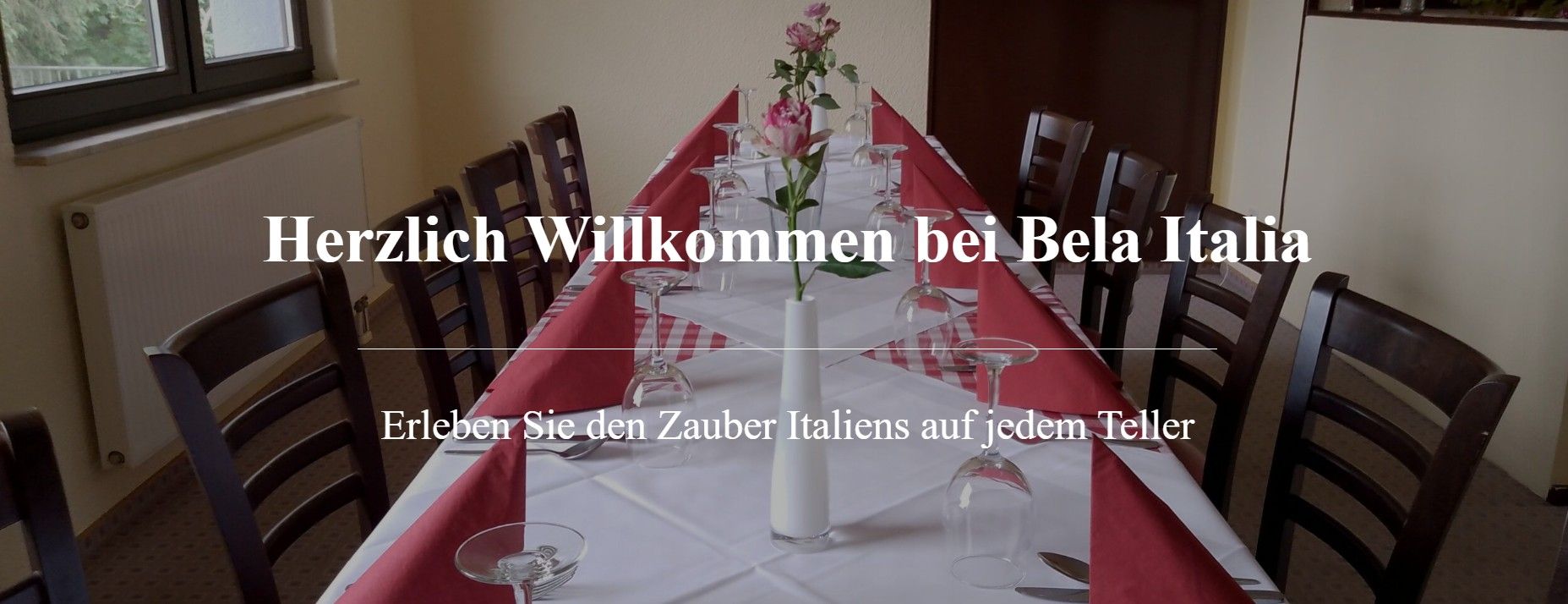Italienisches Restaurant - Bela Italia, Weißiger Str. 2 in Bernsdorf