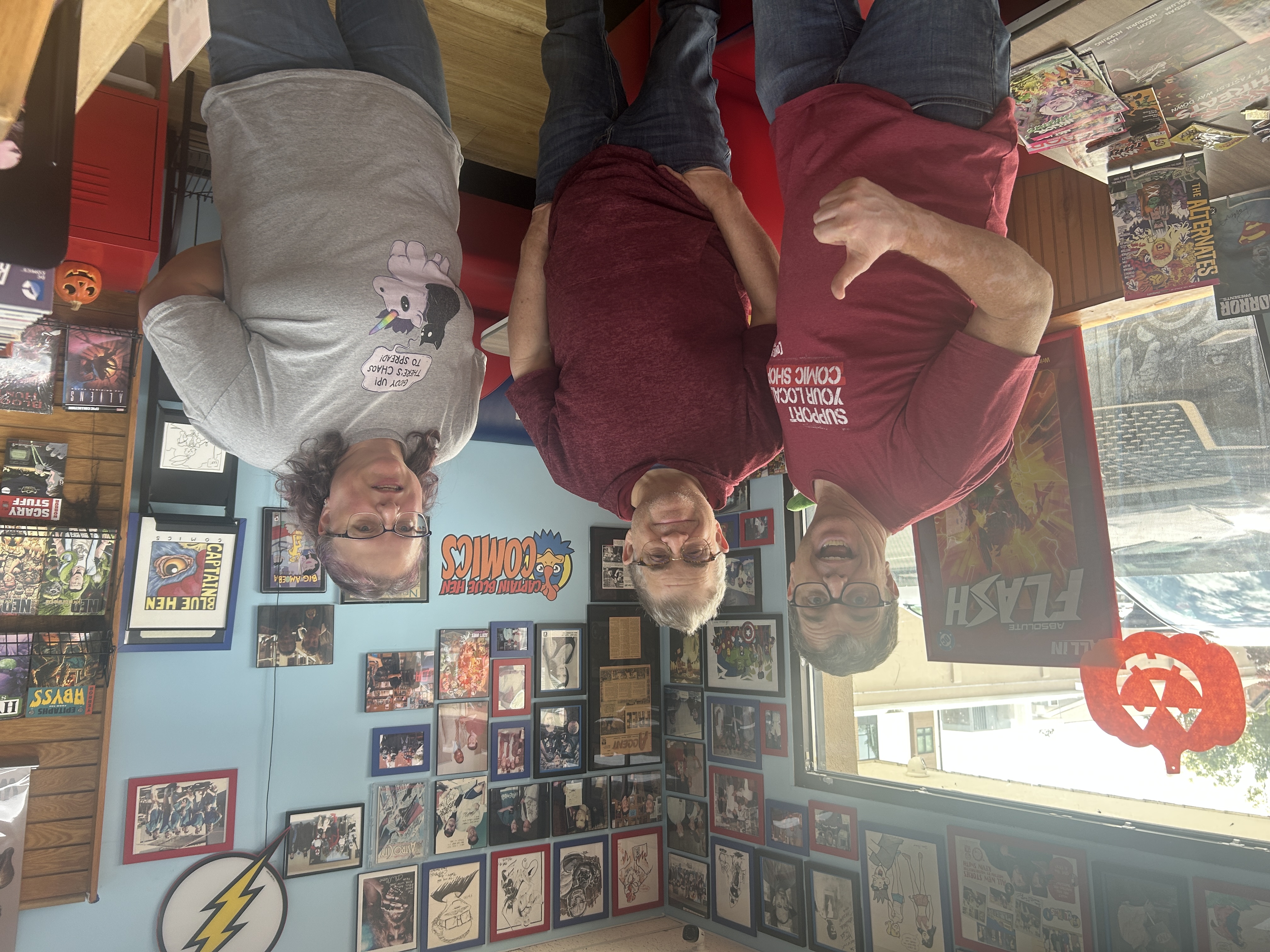 Surprise guest star Patton Oswalt stops by