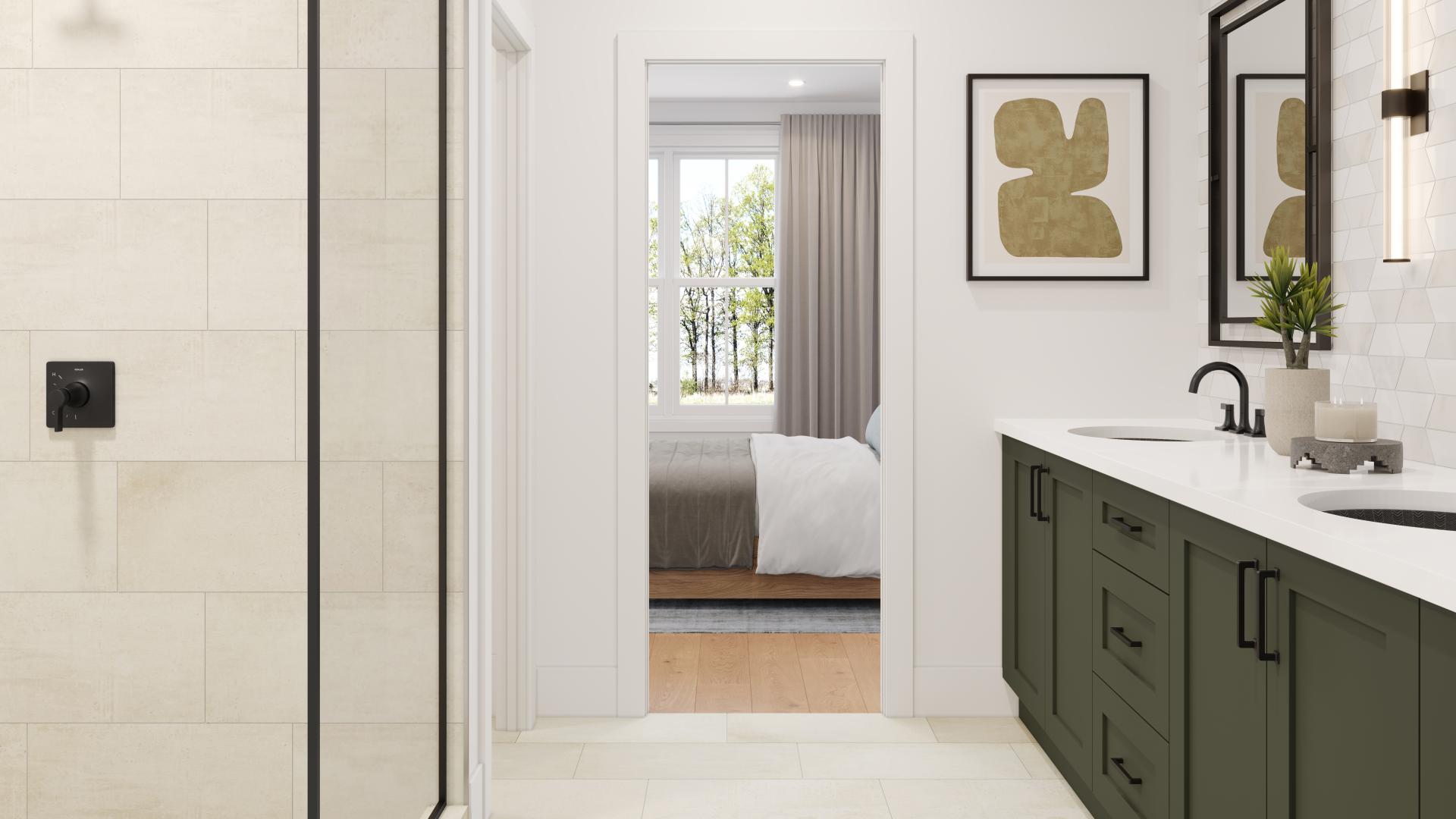 Spa-like primary baths