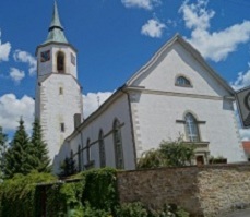 Medarduskirche - Evangelische Kirchengemeinde Ostdorf-Geislingen, Dorfstraße 10 in Ostdorf
