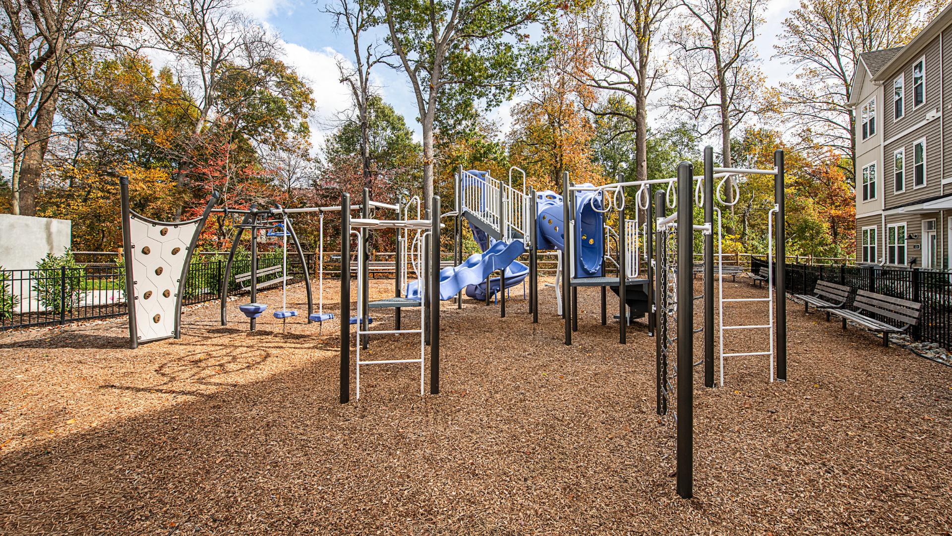 Community tot lot provides a fun and convenient place for younger residents to play close to home