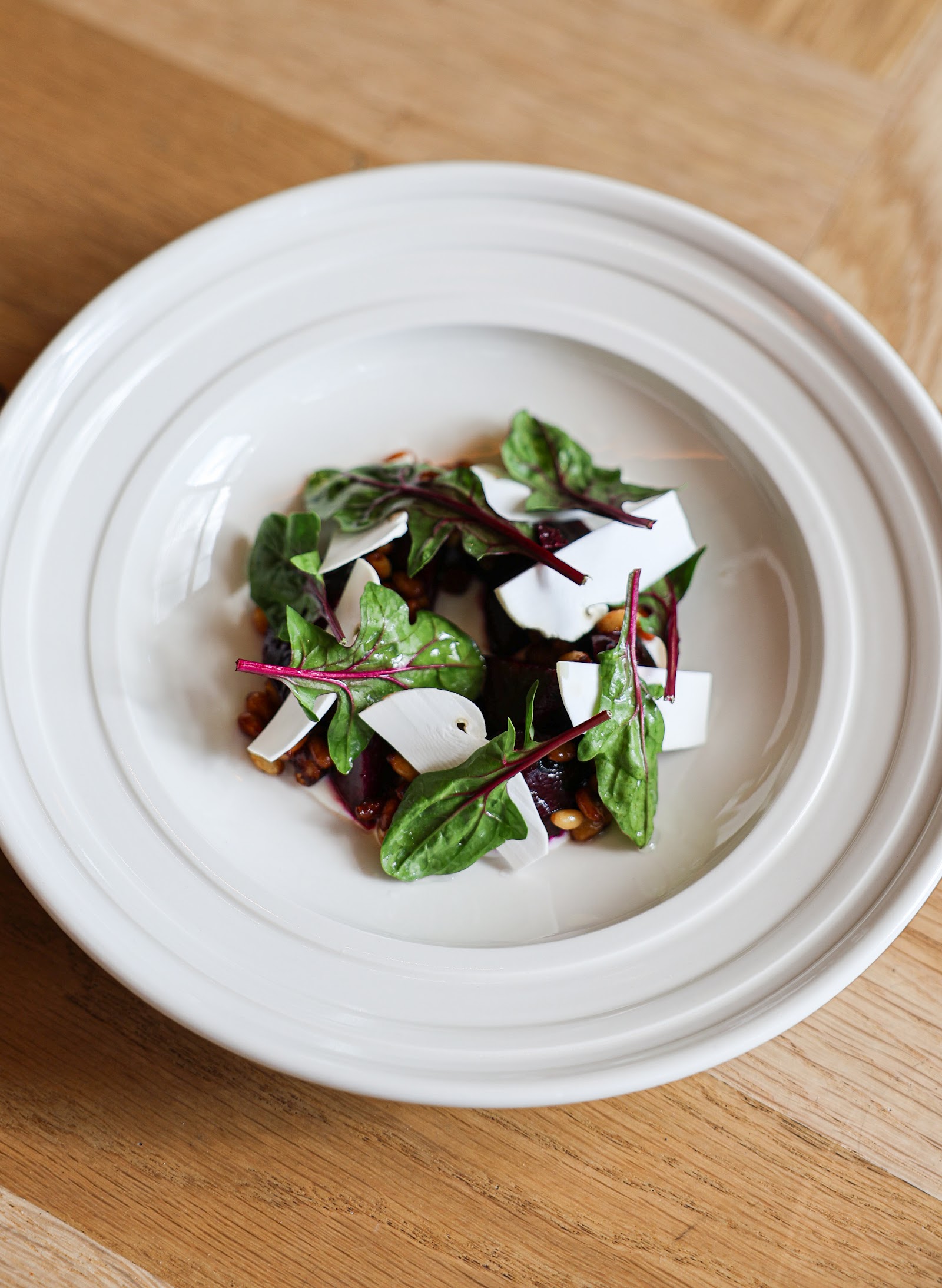 A seasonal dish from the kitchen at Junior. Served on Dickerson Pike in East Nashville. 