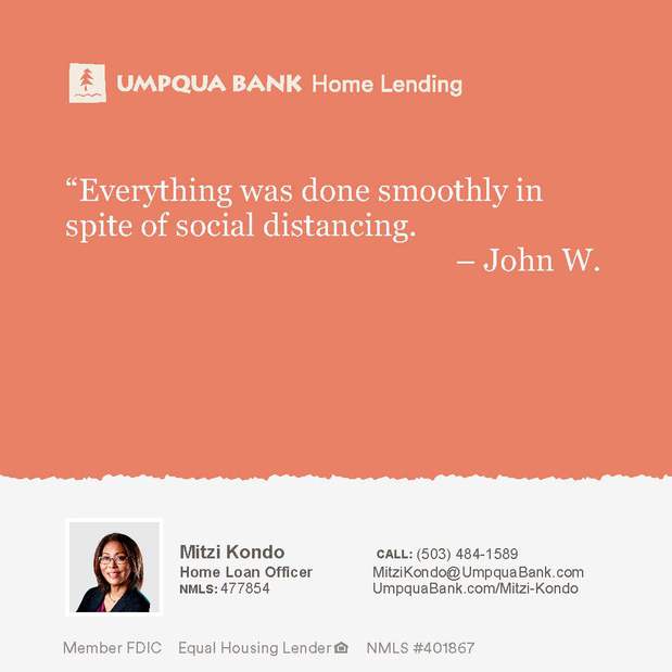 Images Mitzi Kondo - Umpqua Bank Home Lending
