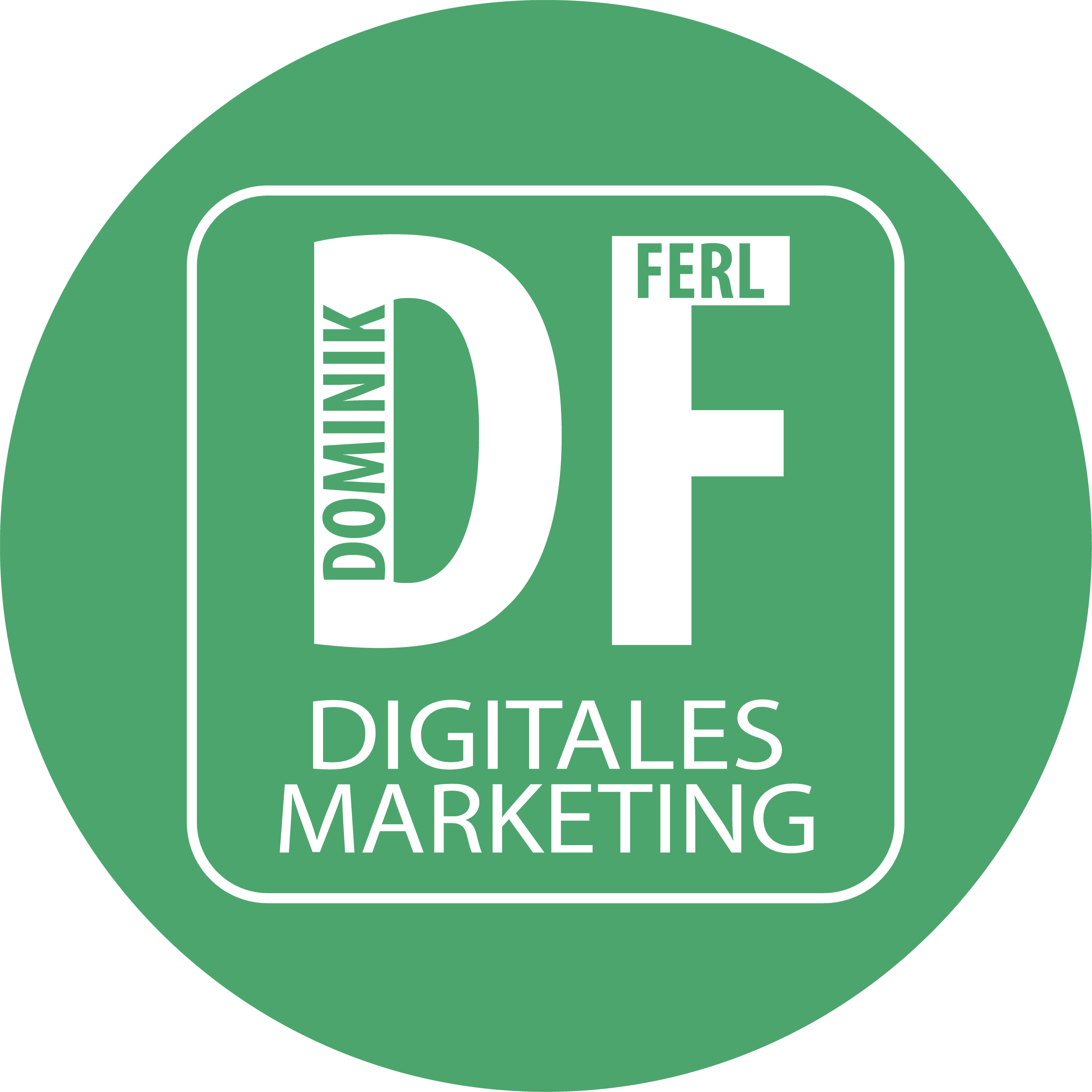 Dominik Ferl Social Media und Online Marketing in Dresden - Logo