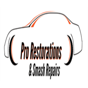 Pro Restorations & Smash Repairs Logo