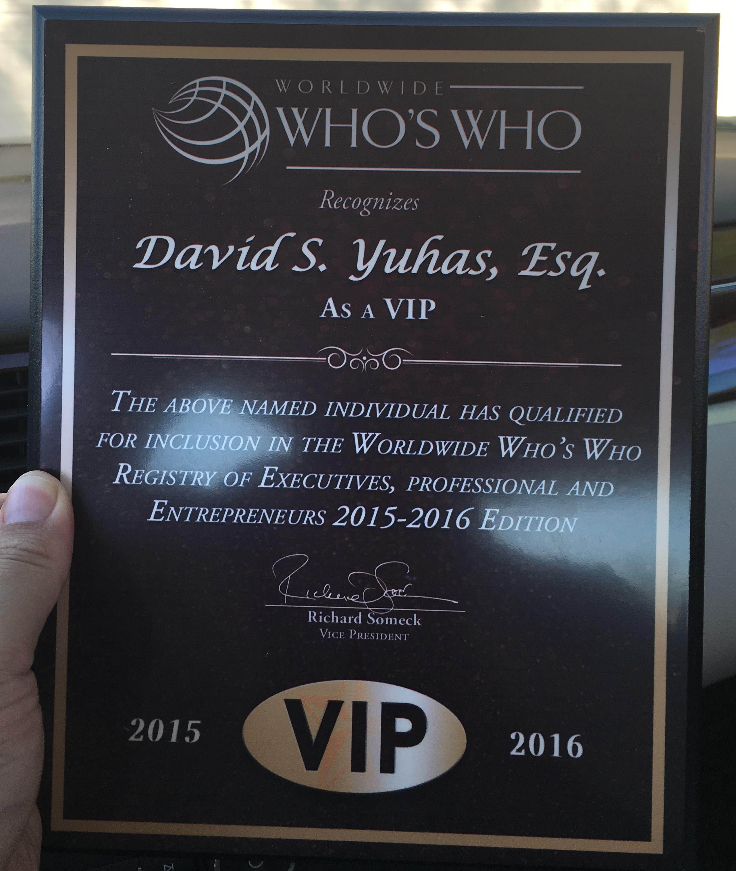 Law Office of David S. Yuhas