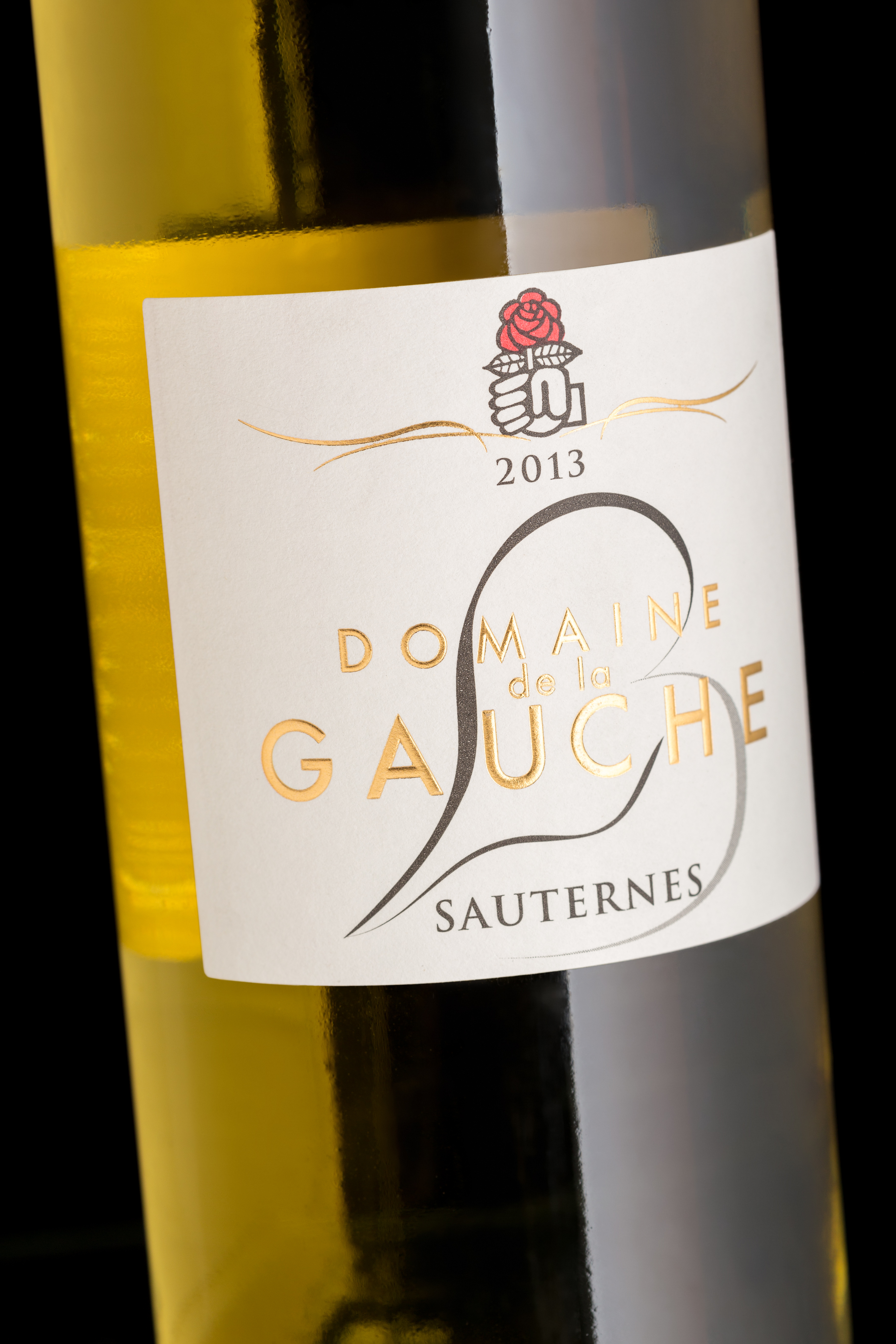 Etiquette Rose Poing
Domaine de la Gauche