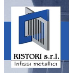 Infissi Metallici Ristori Logo