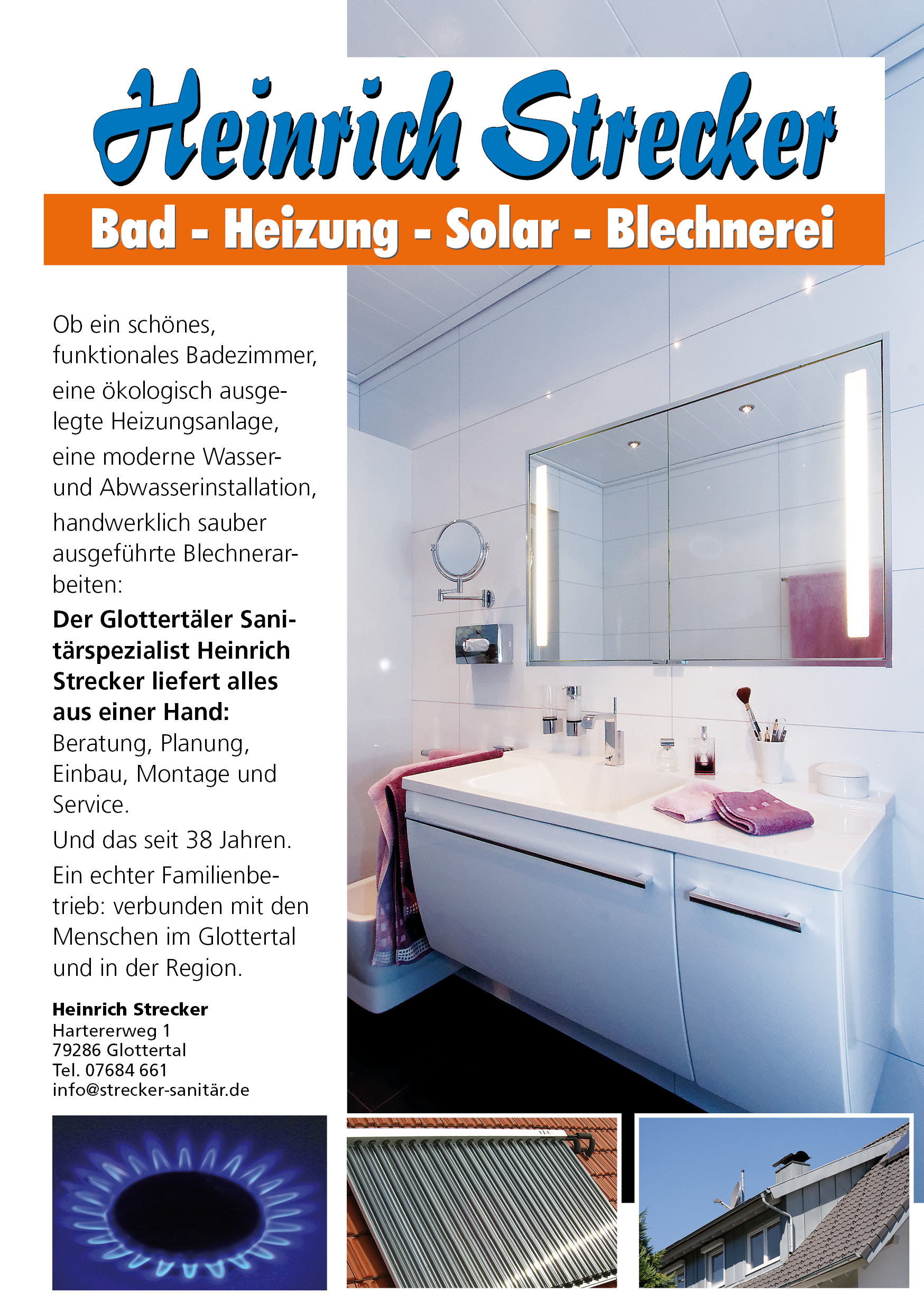 Strecker Heinrich Sanitäre Installationen in Glottertal - Logo