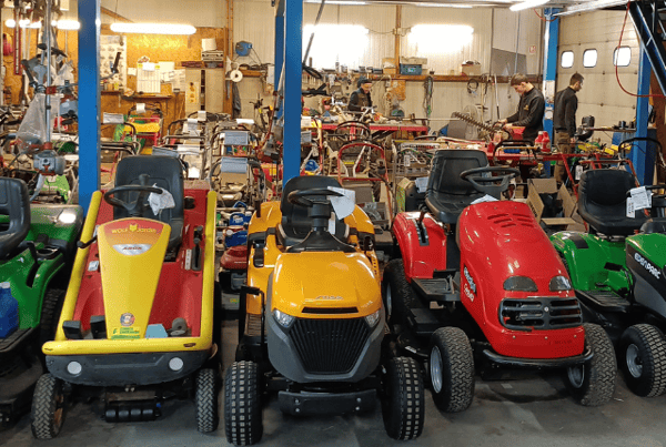 Atelier réparation motoculture