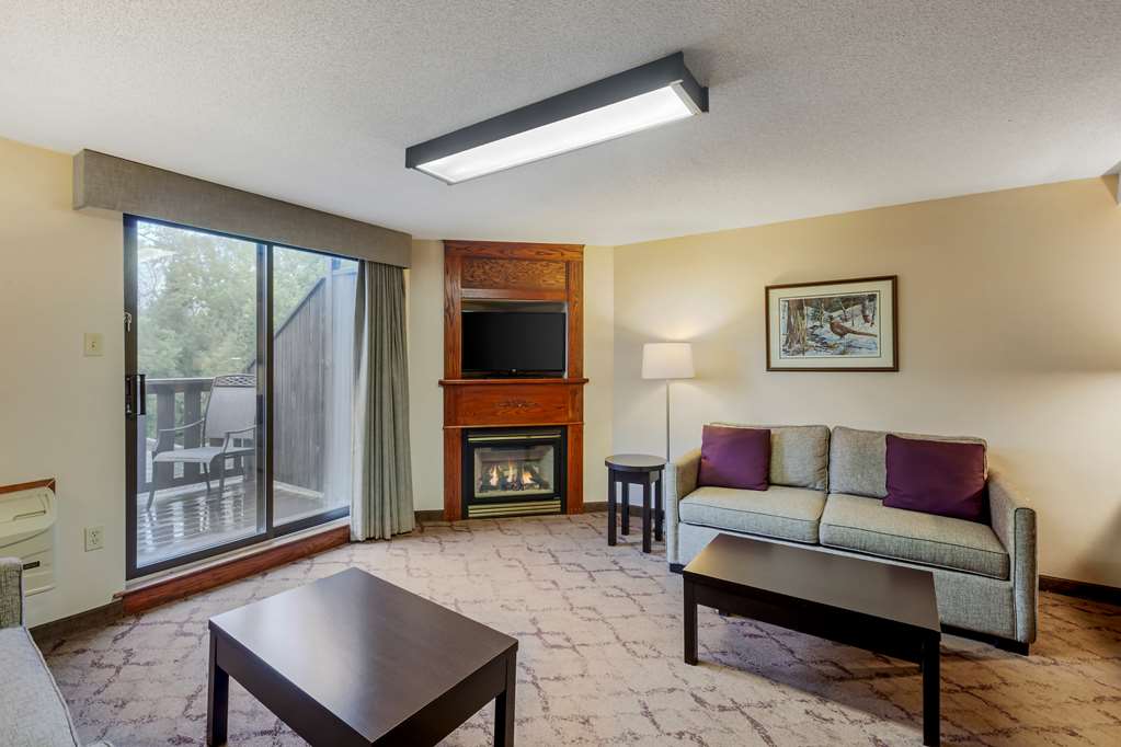 King Fireplace Room with 2 Double Sofa Beds Best Western Plus Otonabee Inn Peterborough (705)742-3454