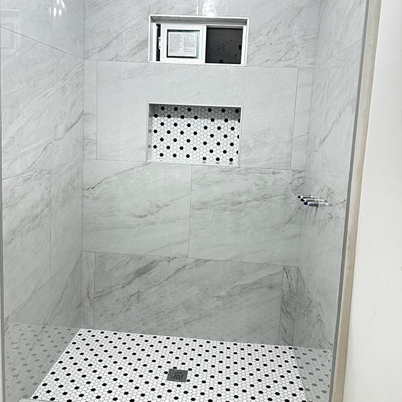 RR Professional Construction - shower tile