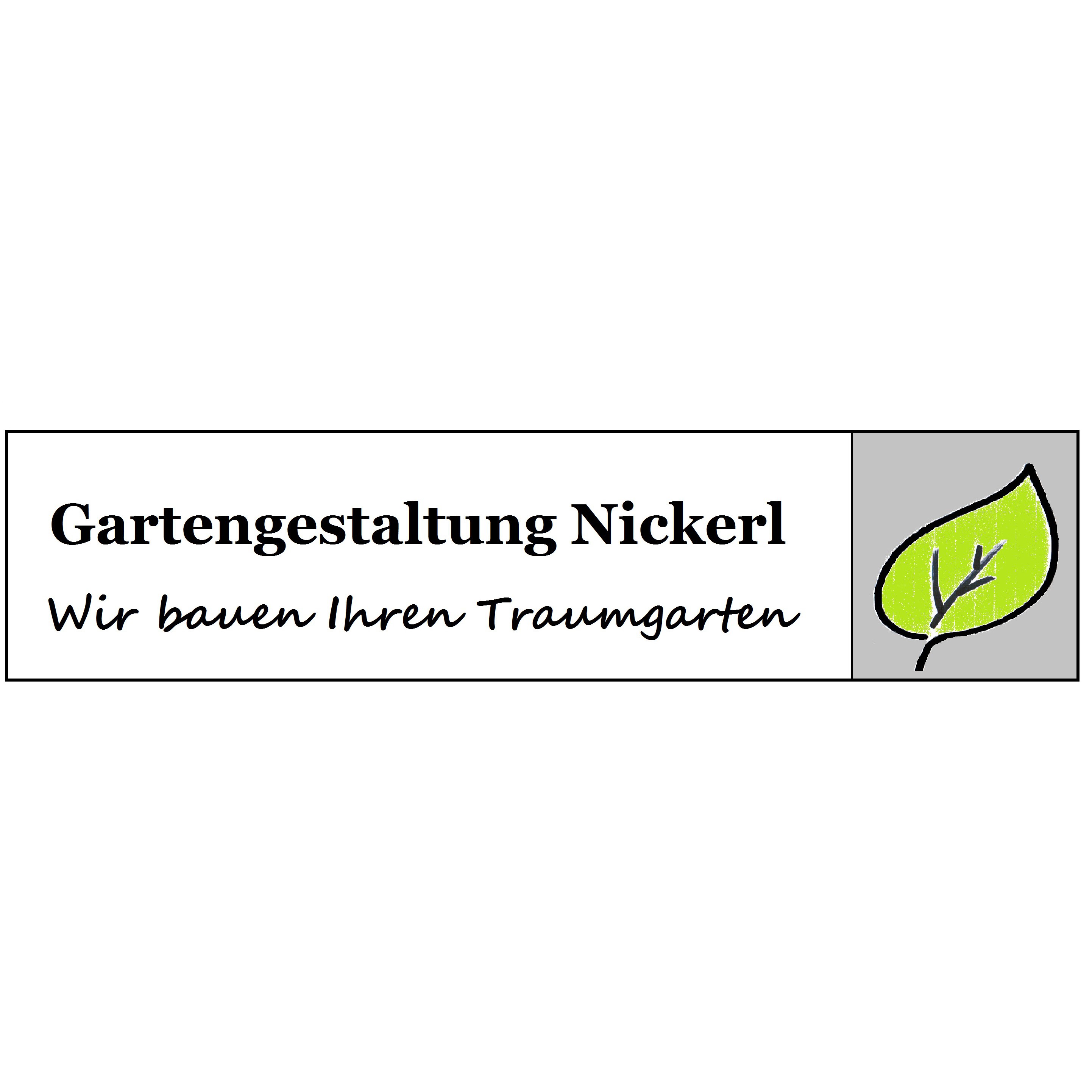 Logo Gartengestaltung Nickerl
