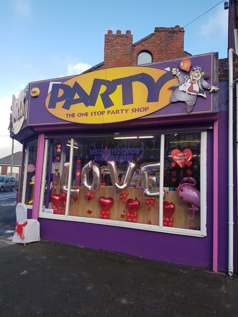 Just Party Shop Wirral 01516 449444