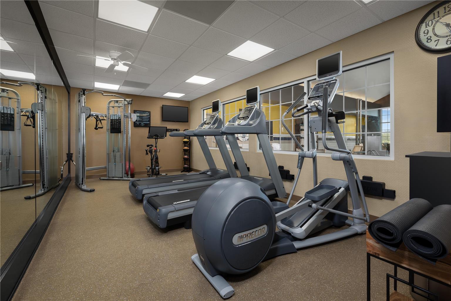 Health club  fitness center  gym