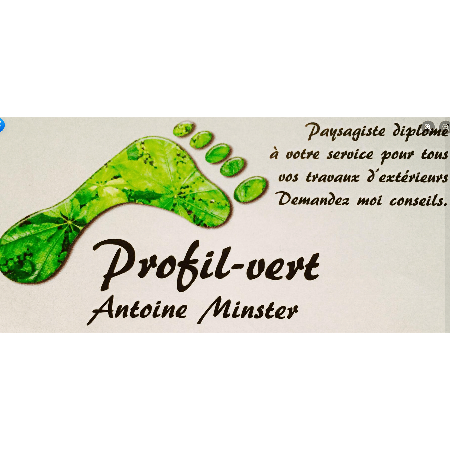 Profil Vert paysagiste Logo