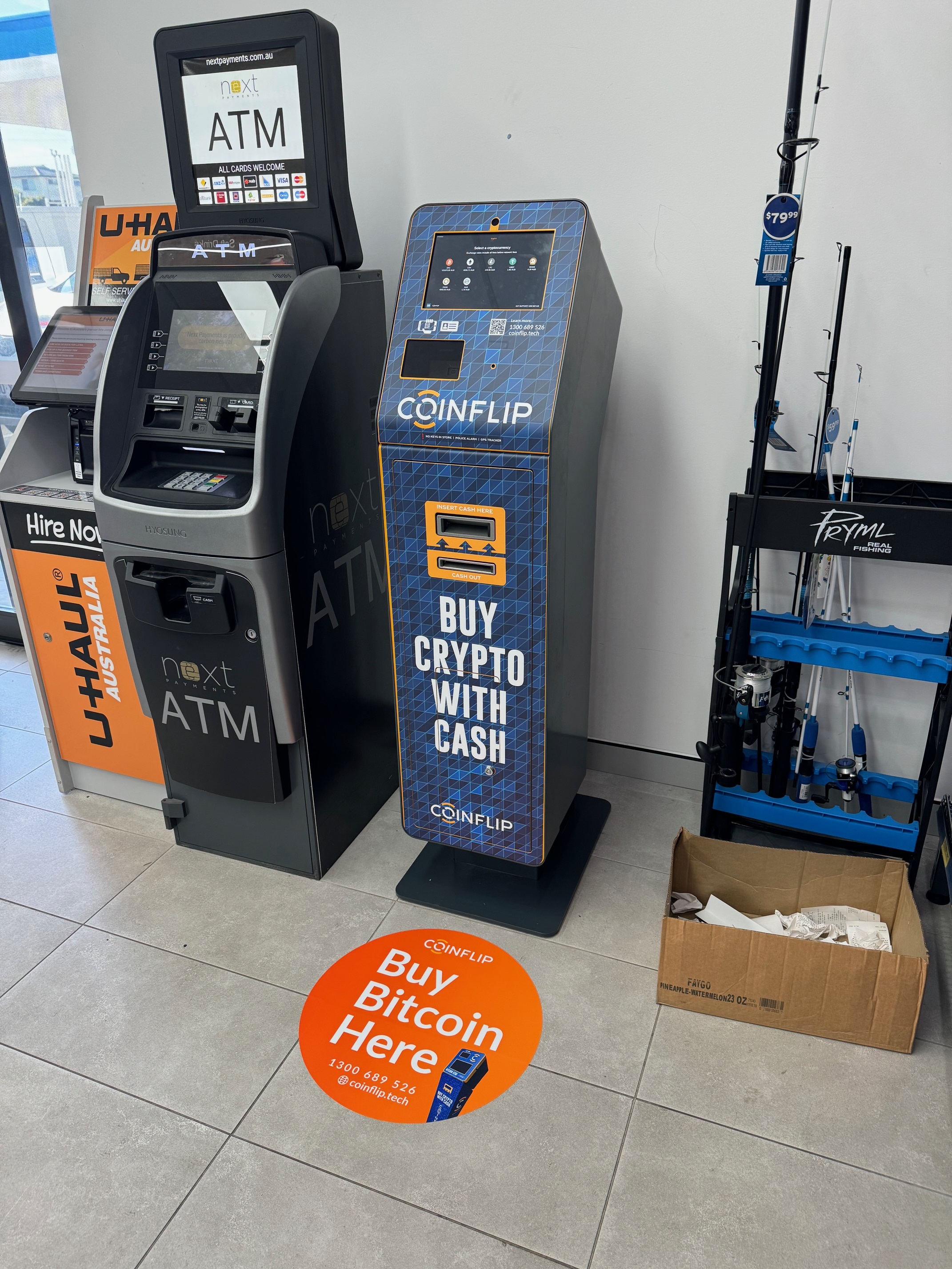 CoinFlip Bitcoin ATM - Pearl Energy Rothwell (Rothwell) Rothwell (13) 0068 9526