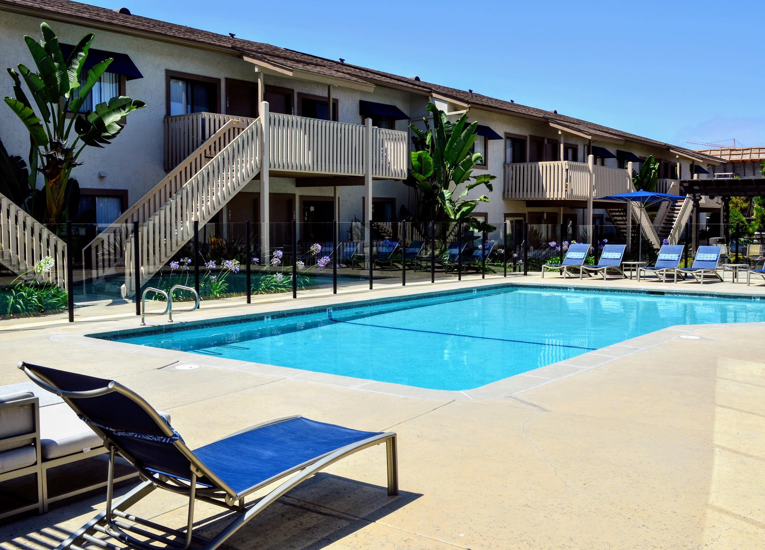 Pool With Lounge Chairs