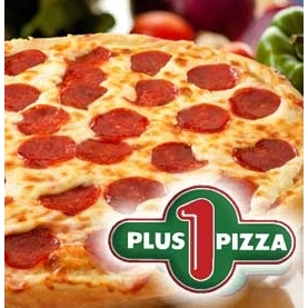 Plus 1 Pizza Logo