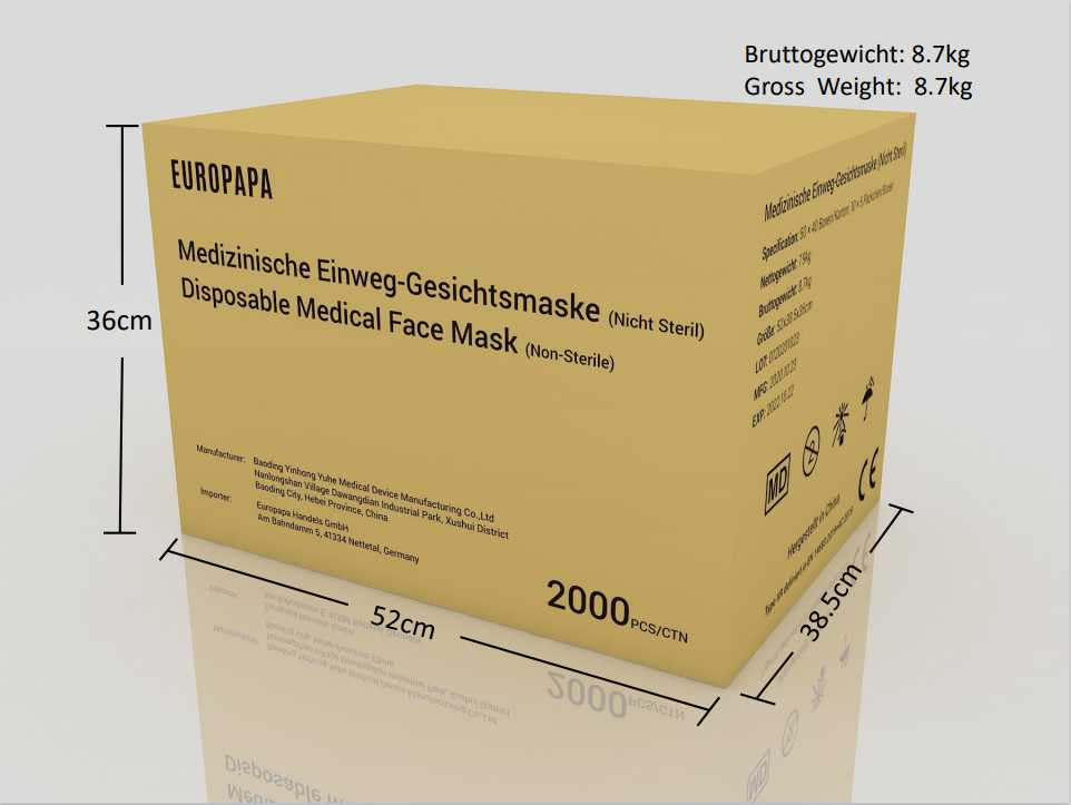 Europapa Handels GmbH, Am Bahndamm 5 in Nettetal