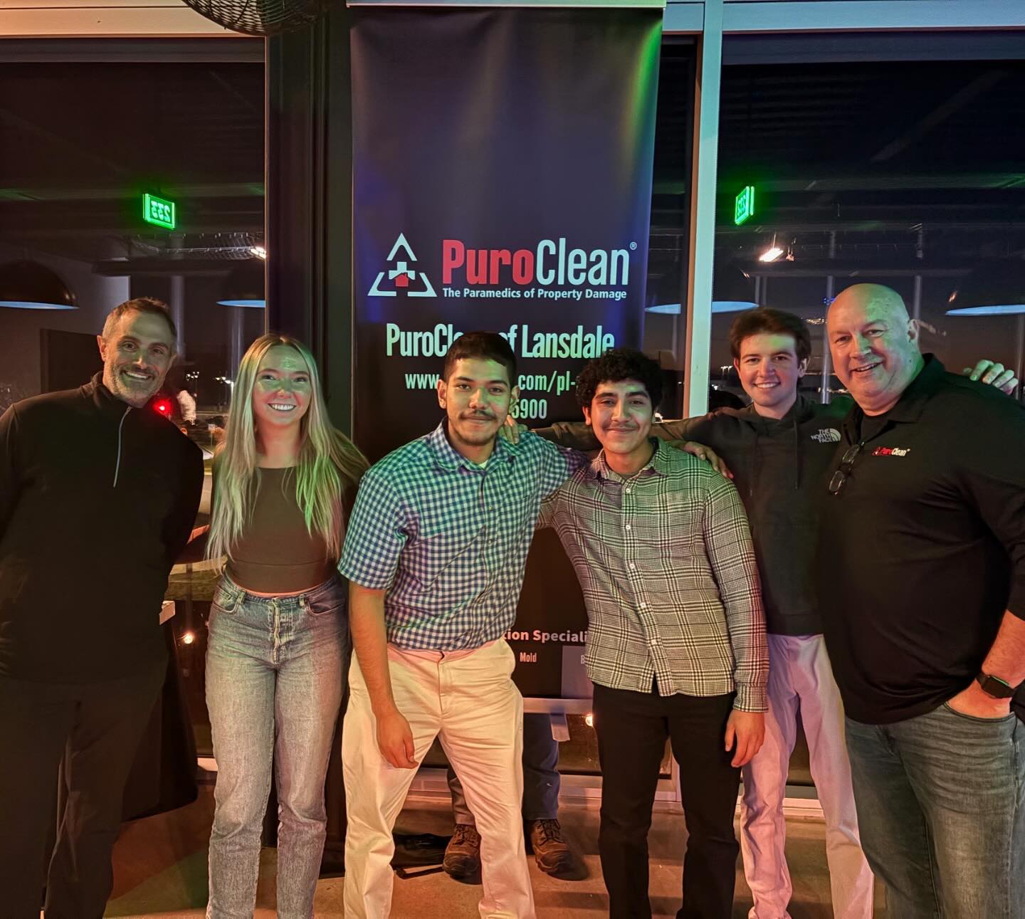Our team had a great time at TopGolf thanks to PuroClean!