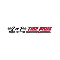 2 in 1 Tire & Auto Tire Pros Logo