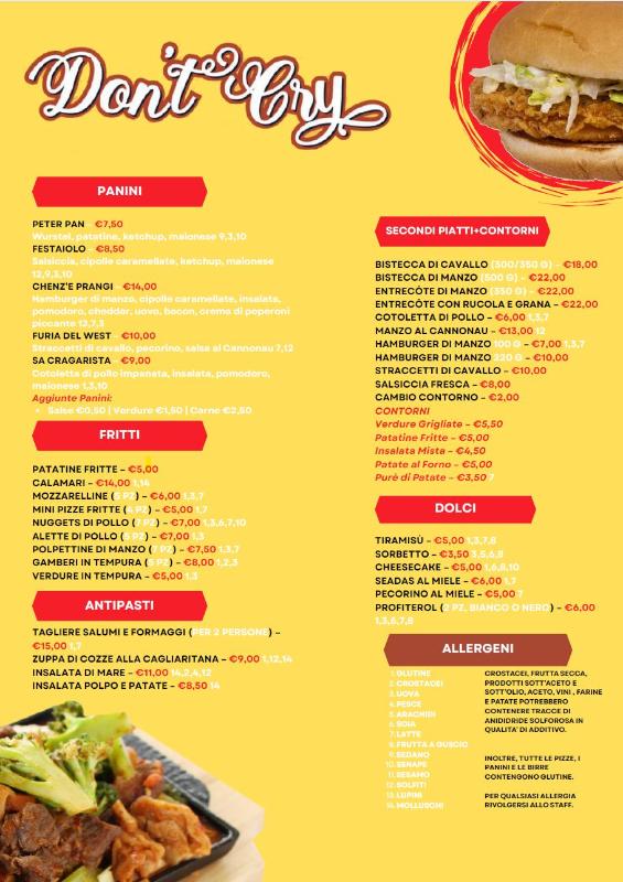 Images Pizzeria Bisteccheria Don't Cry