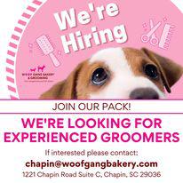 Woof Gang Bakery & Grooming Chapin is a locally owned family operated business in South Carolina. We are a one-stop pet store offering a personalized customer experience to every visitor that walks through our door.