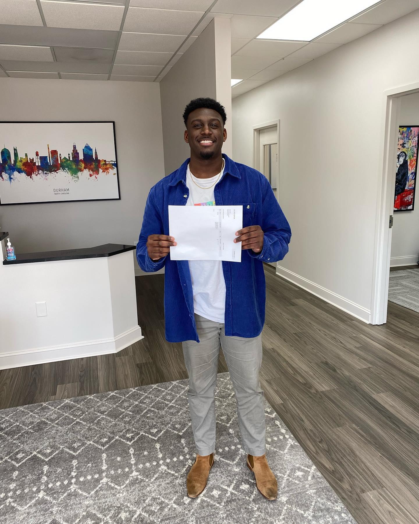 Meet our newest team member Armani! @armani_lanier is licensed in property& casualty and life& health! We are happy to have him on our team.