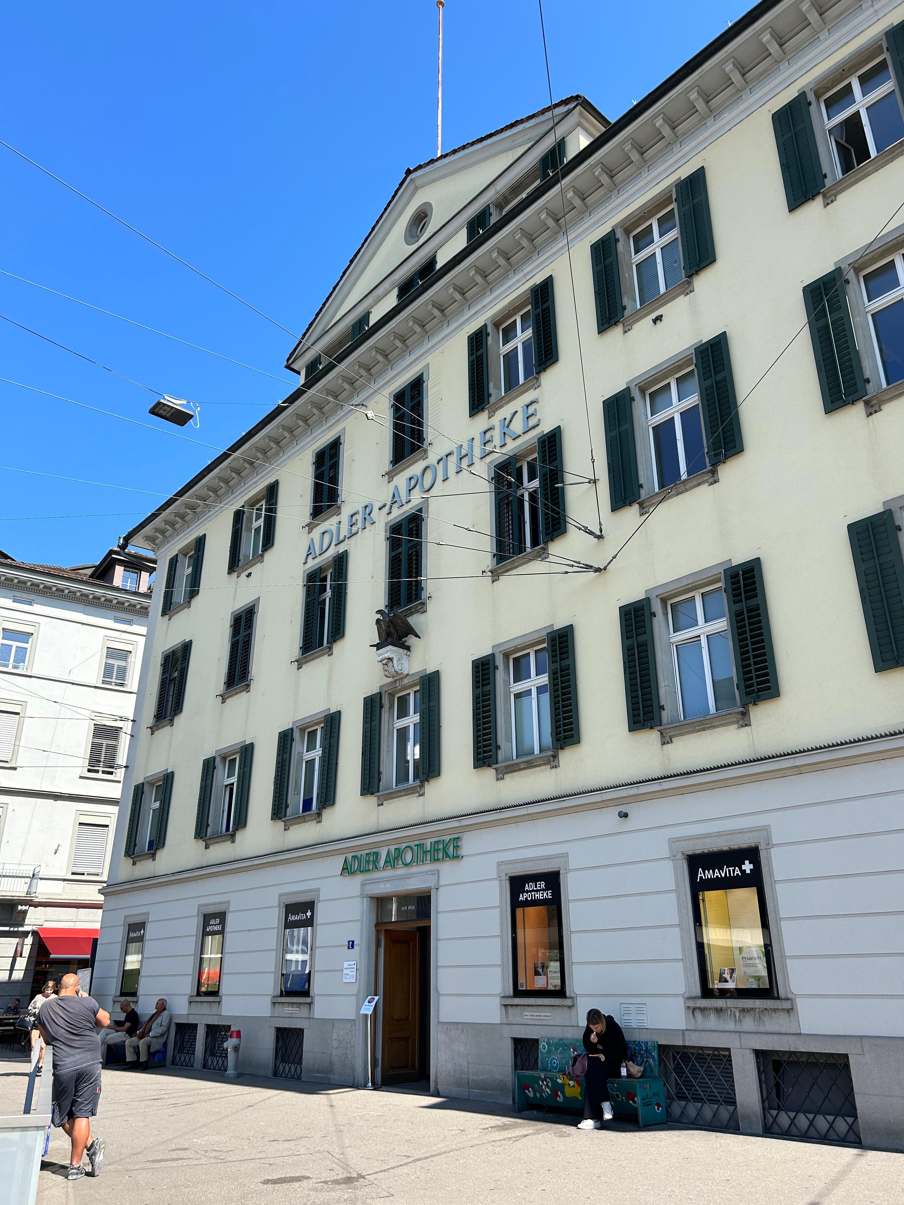 Amavita Adler Apotheke, Untertor 39 in Winterthur