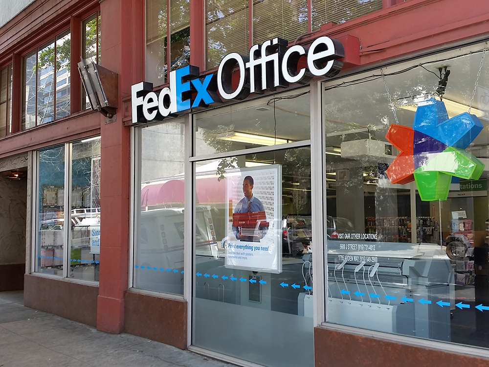 Exterior photo of FedEx Office location at 1200 J St\t Print quickly and easily in the self-service area at the FedEx Office location 1200 J St from email, USB, or the cloud\t FedEx Office Print & Go near 1200 J St\t Shipping boxes and packing services available at FedEx Office 1200 J St\t Get banners, signs, posters and prints at FedEx Office 1200 J St\t Full service printing and packing at FedEx Office 1200 J St\t Drop off FedEx packages near 1200 J St\t FedEx shipping near 1200 J St