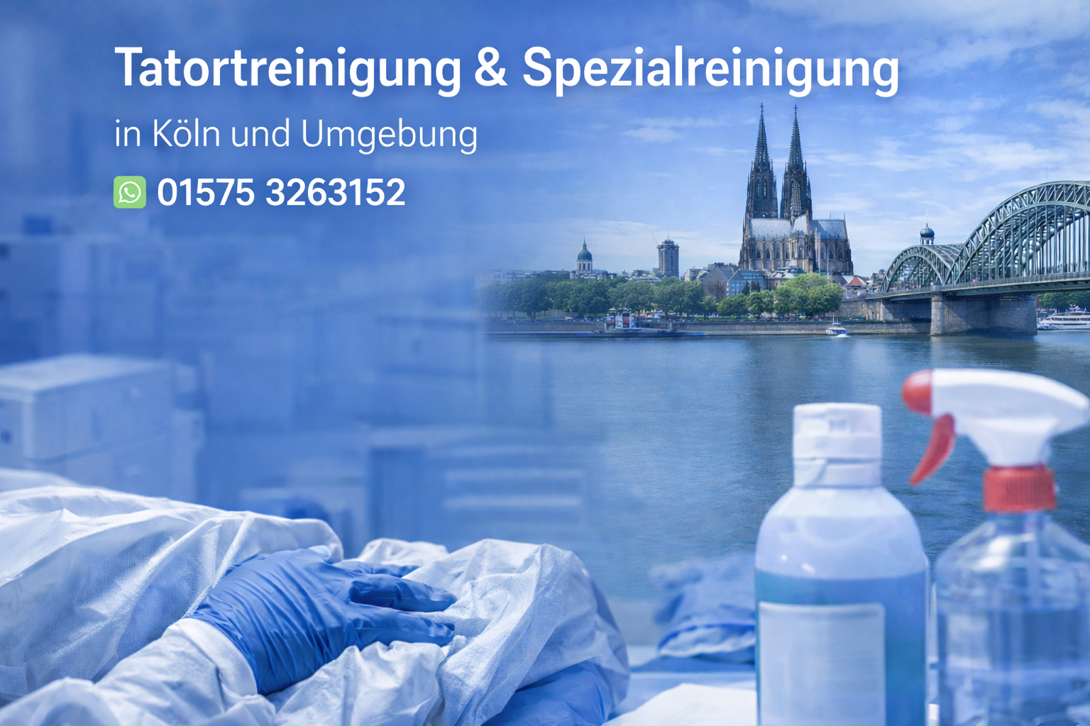 Tatortreinigung und Spezialreinigung in Köln