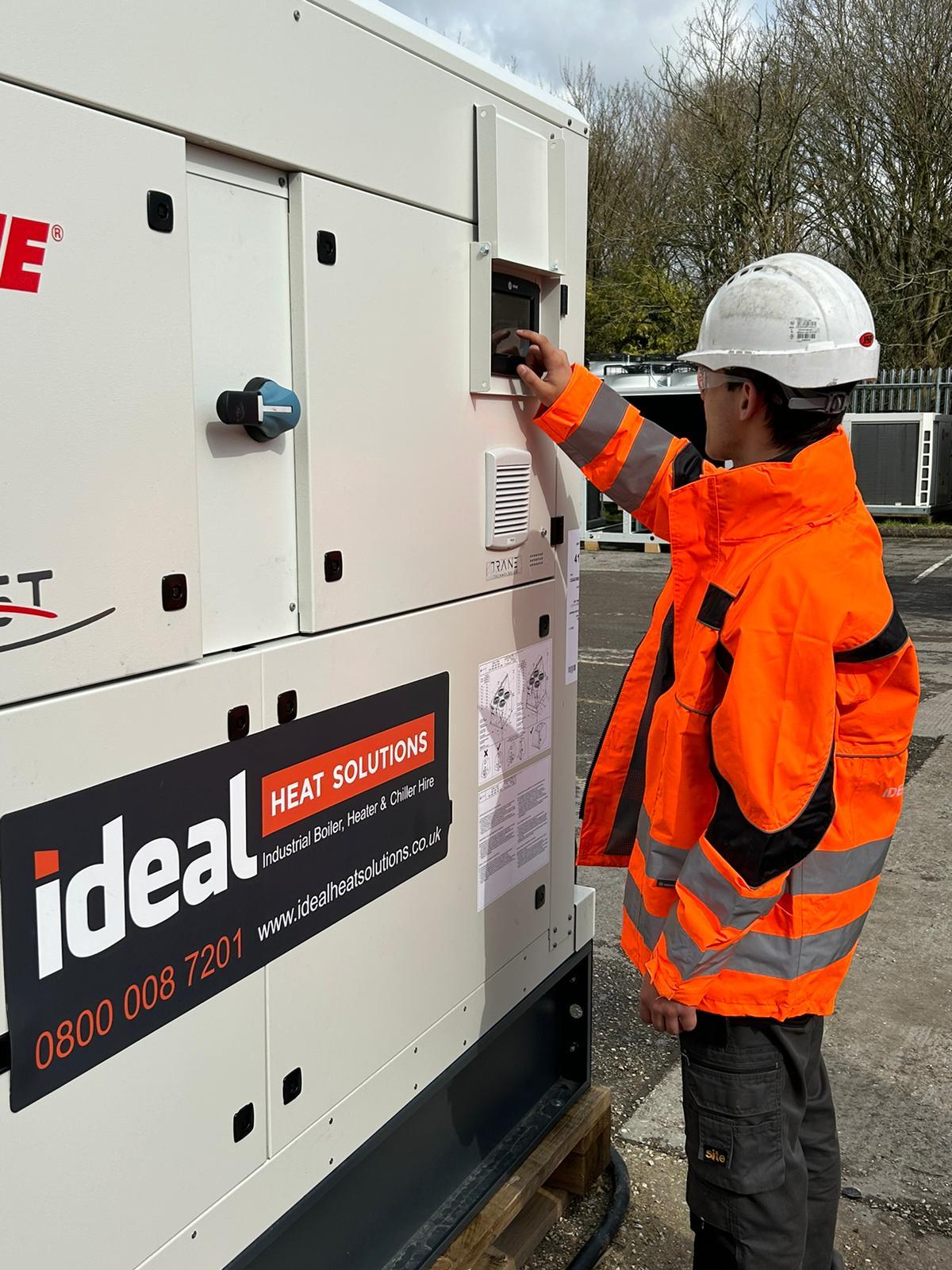 Temporary Chiller Hire - Trane Connect System