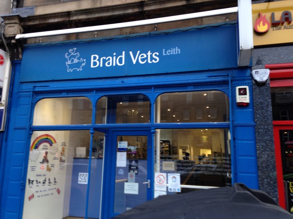 Images Braid Vets, Leith Walk