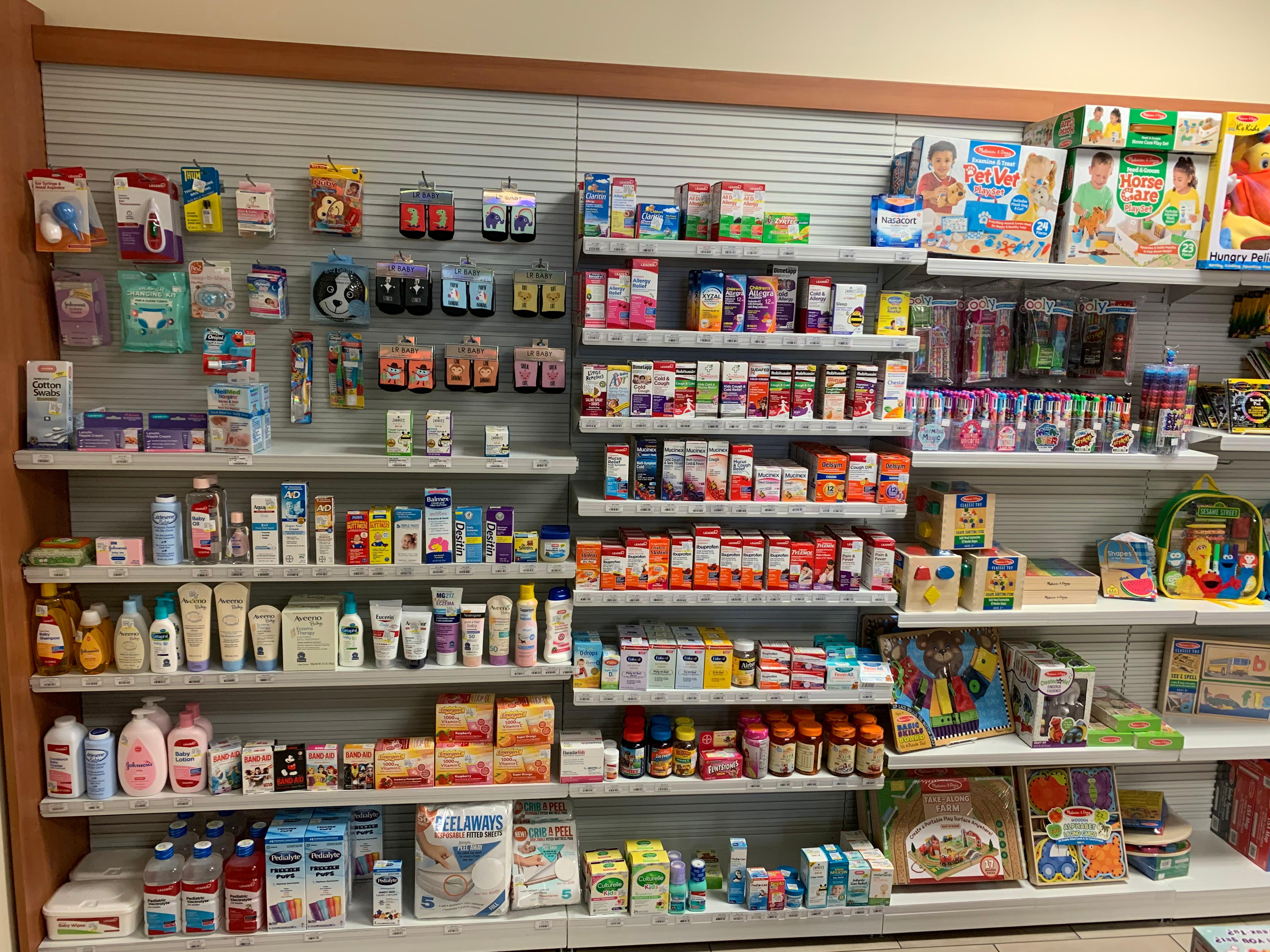 Baylor Scott & White Pharmacy #226 Shelf of Medicines