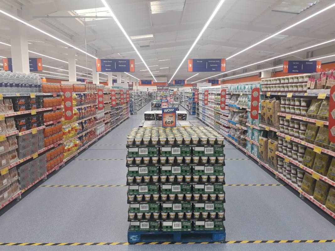 You'll find a huge range of everyday grocery essentials in Big Value packs at B&M's new Home Store & Garden Centre in Kidderminster (Spennells).
