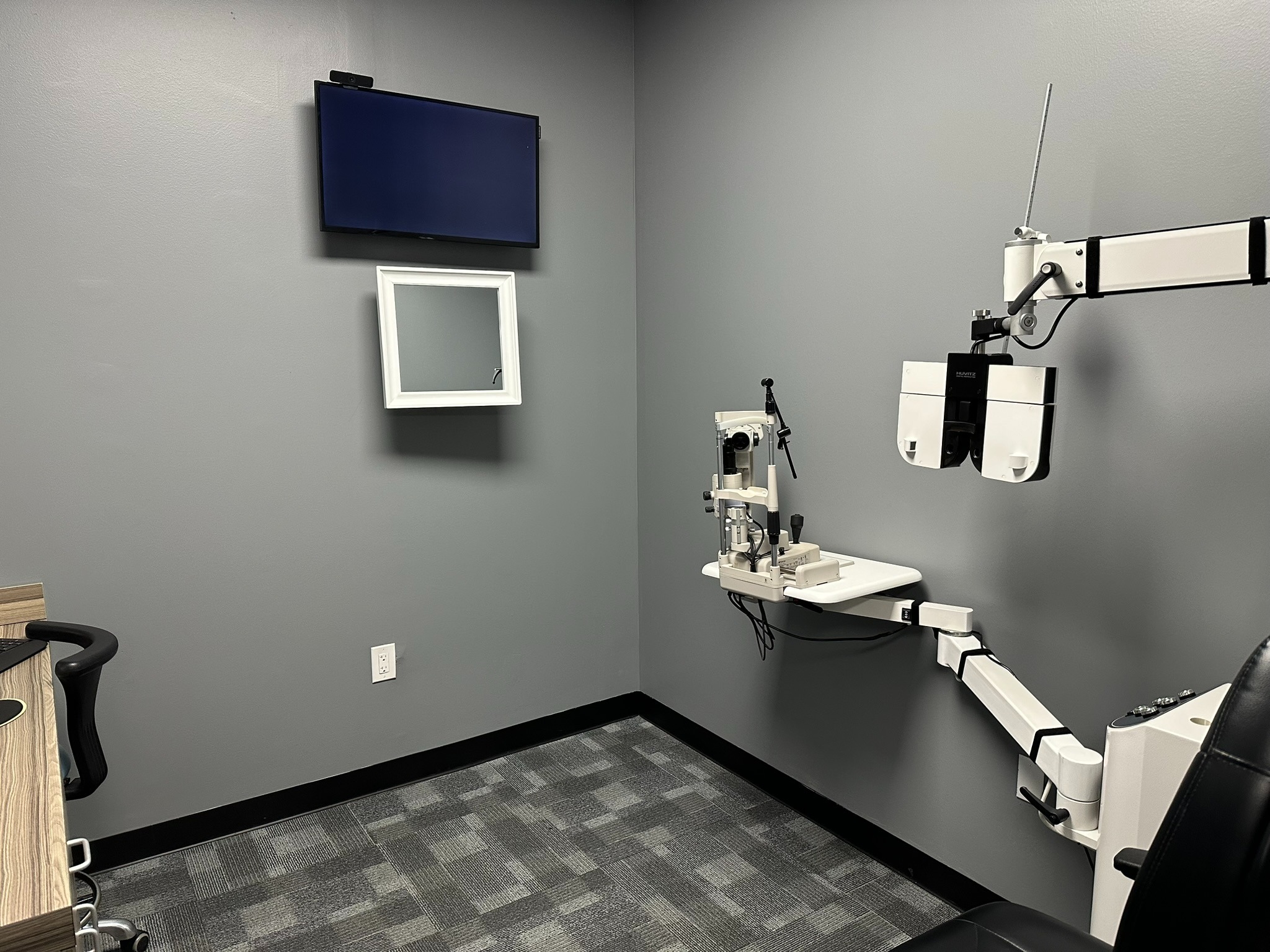 Eye Exam Equipment at Stanton Optical Store Carrollton TX 75006