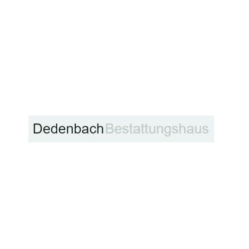 Logo Bestattungshaus Dedenbach