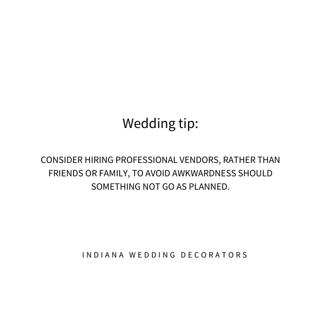 Indiana Wedding Decorators Photo