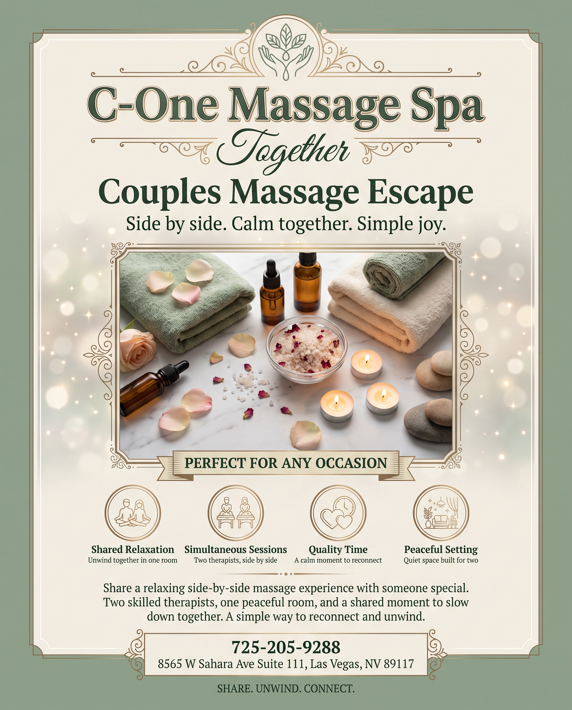 Rose Spa Massage is the place where you can have tranquility, absolute unwinding and restoration of  